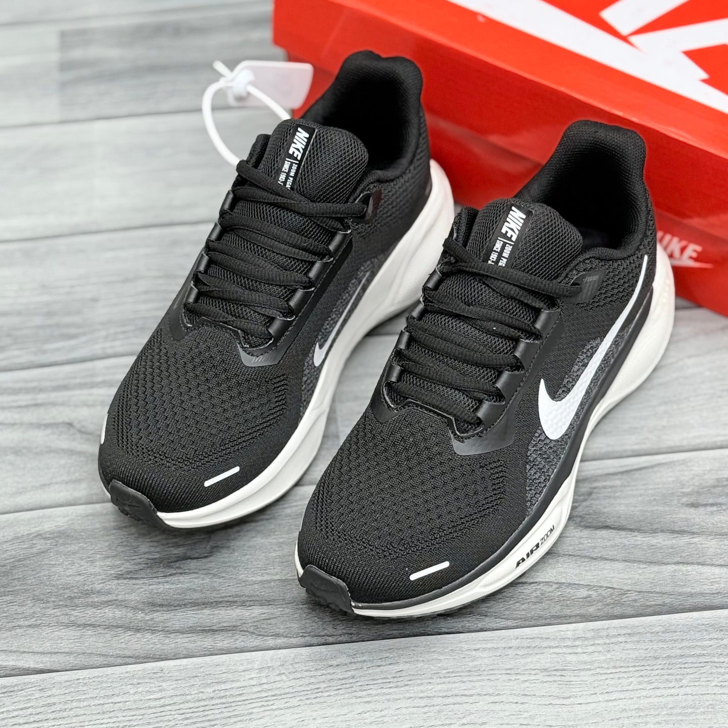 Air Zoom Runner React Black Men's Comfortable